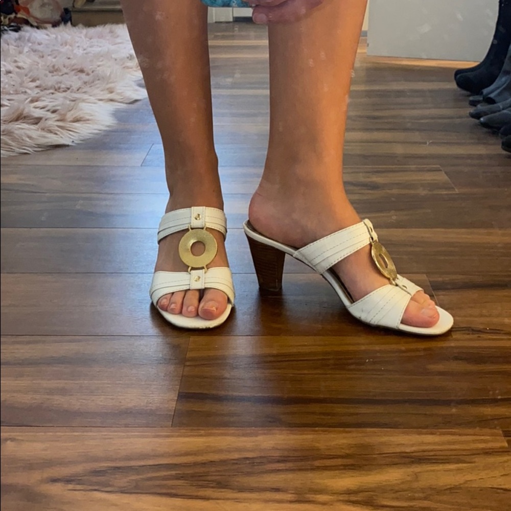 White heels